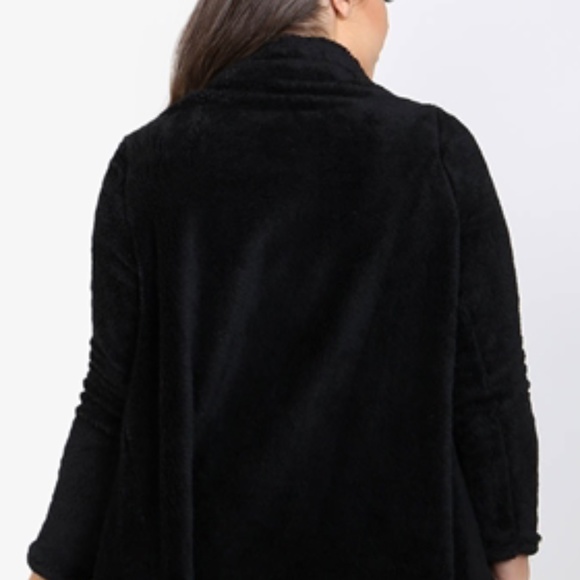 Black Cardigan Sweater - Picture 4 of 5